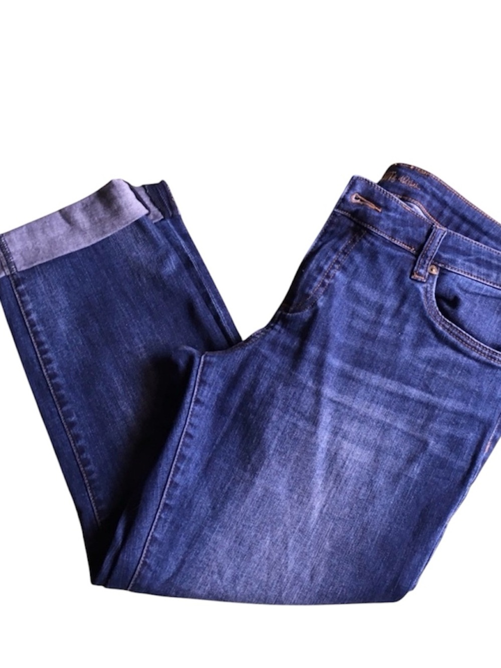 Kut from the Kloth Women's Dark Blue Boyfriend Jeans
